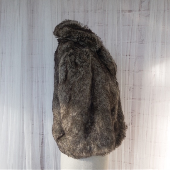 KERSH Faux Fur Women's Jacket with 3/4 Sleeves Size Small - Picture 4 of 16